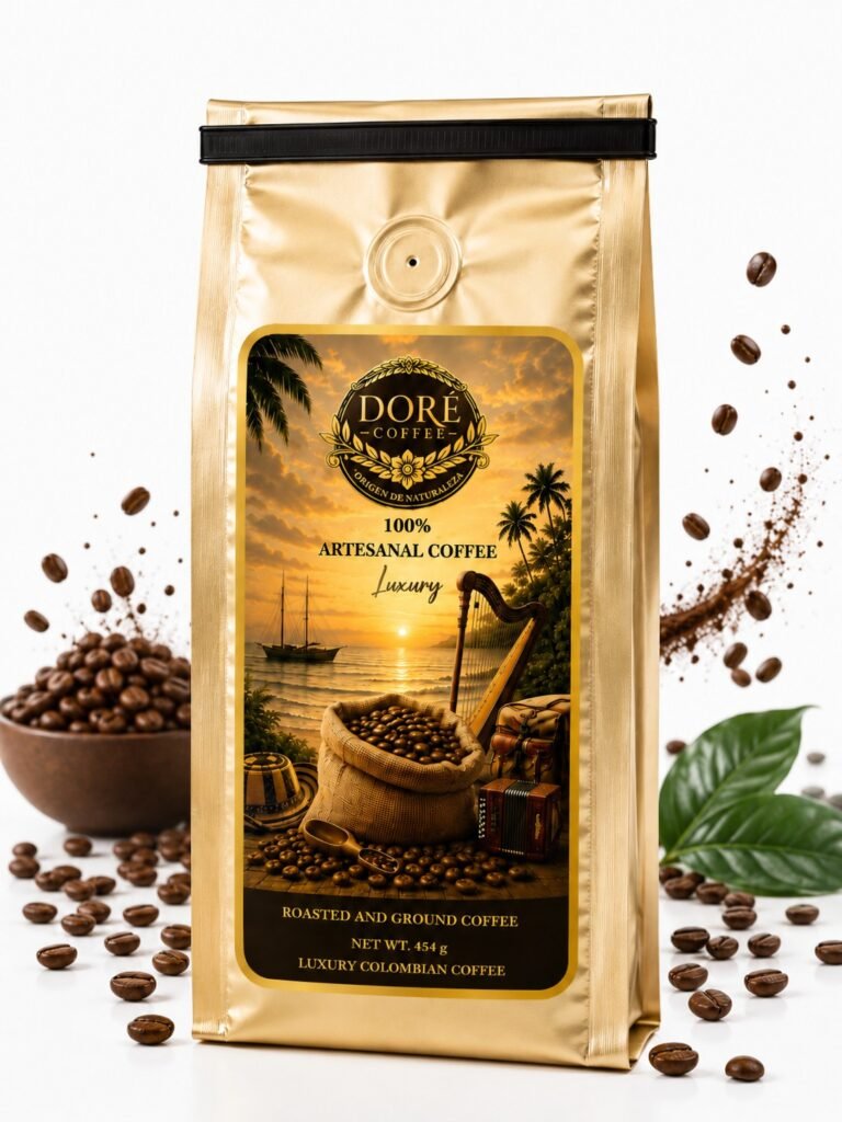 Café tostado y molido